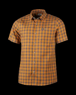 Ekren Ms SS Shirt Dark Gold